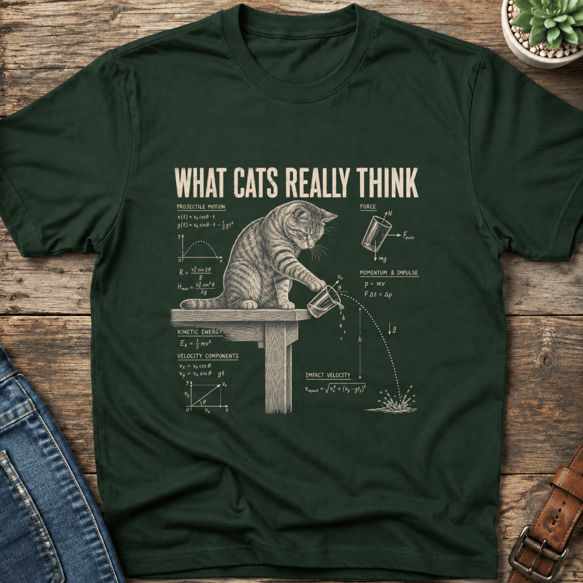 What Cats Really Think T-Shirt