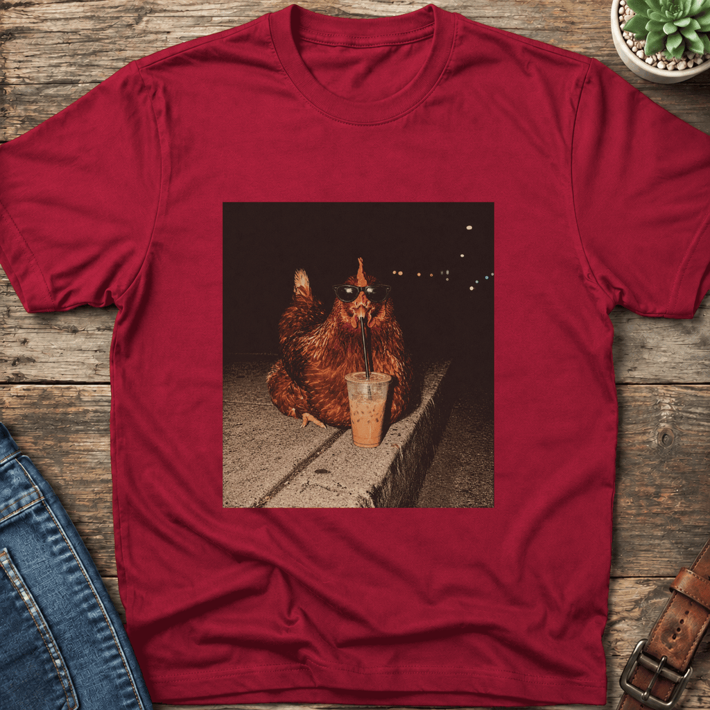 Midnight Coffee Chicken T-Shirt