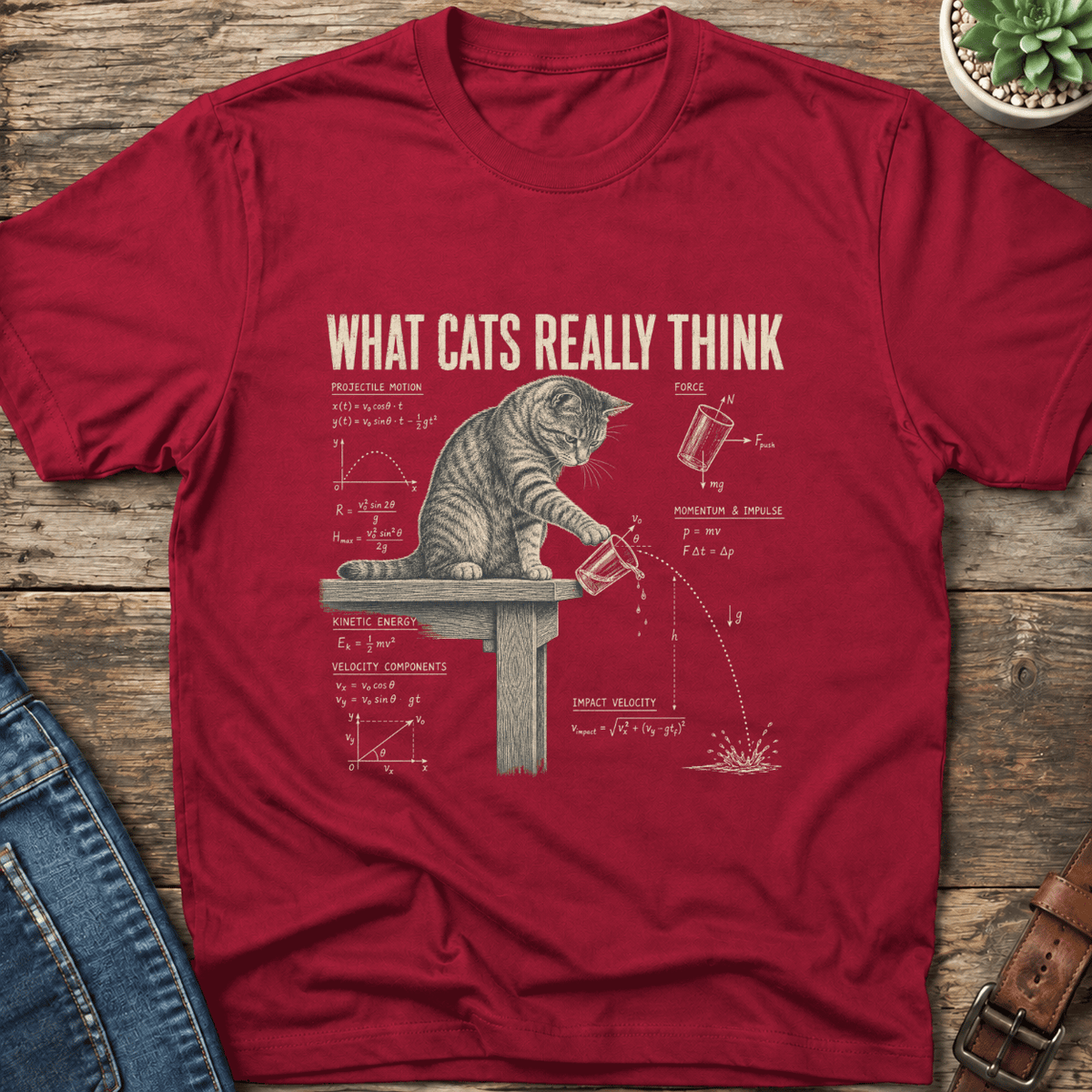 What Cats Really Think T-Shirt
