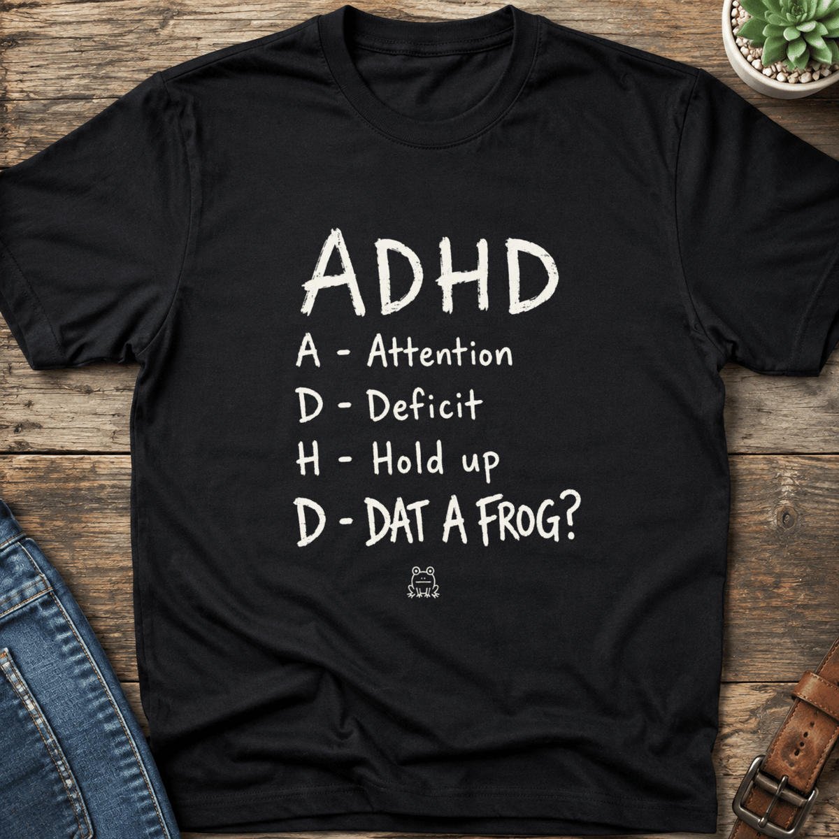 Attention Deficit Frog T-Shirt
