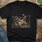 Midnight Coffee Raccoon T-Shirt
