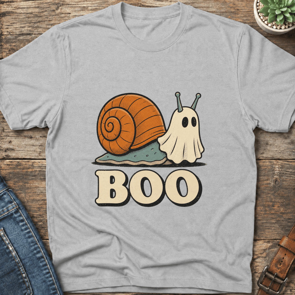 Ghost Snail Boo T-Shirt