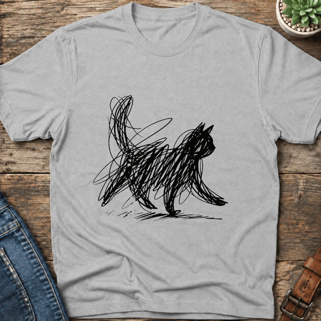 Scribble Cat T-Shirt