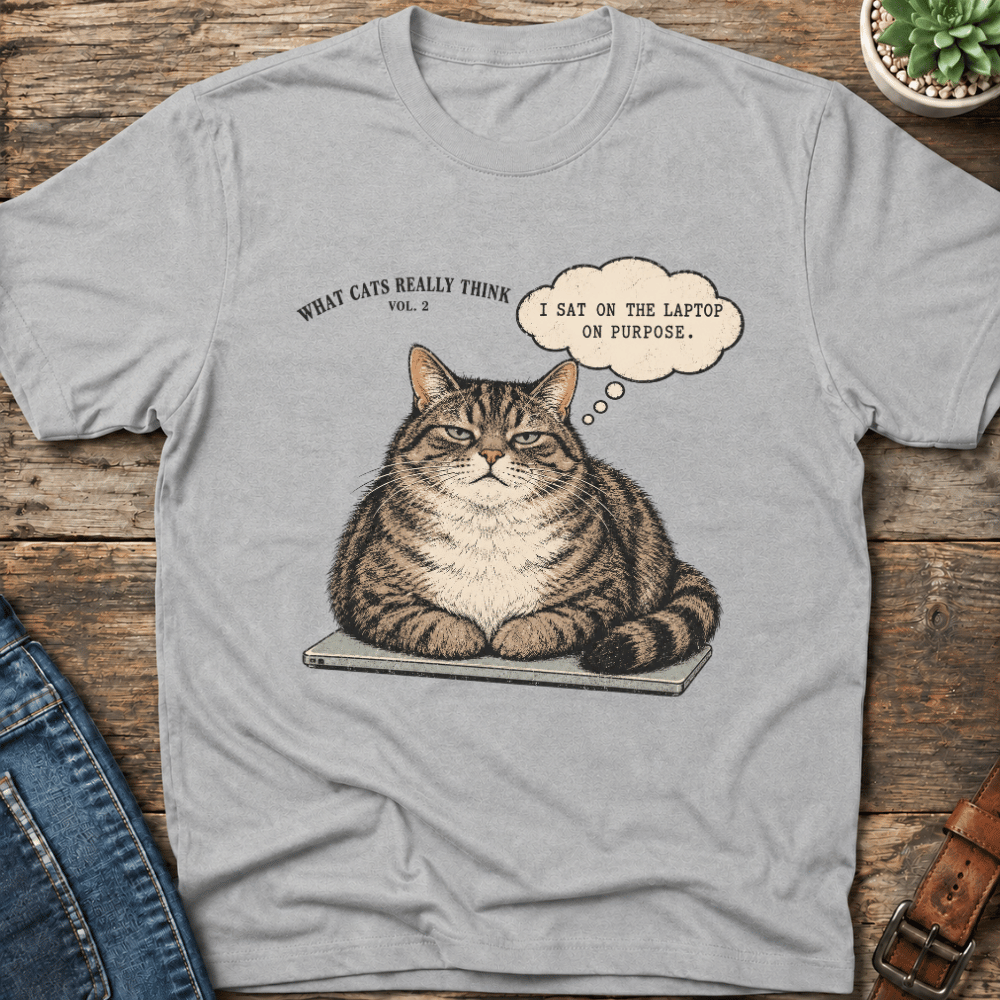 What Cats Really Think V2 T-Shirt