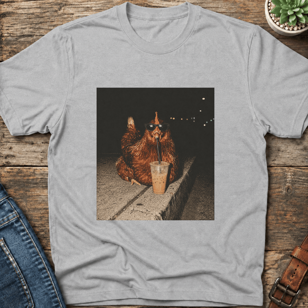 Midnight Coffee Chicken T-Shirt