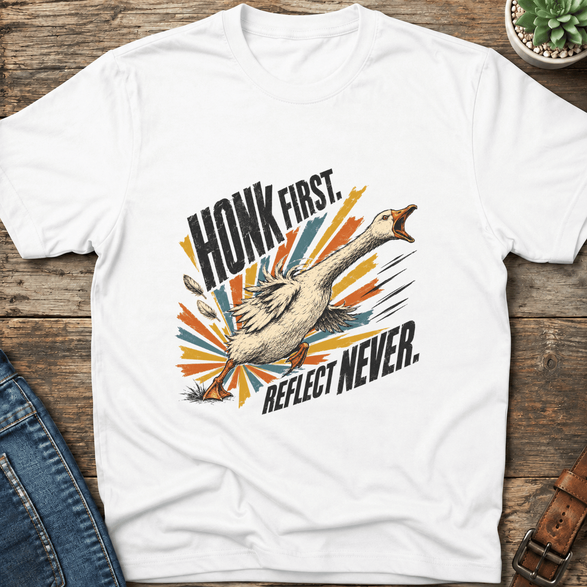 Honk First Goose T-Shirt