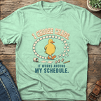 I Choose Chaos Duck T-Shirt
