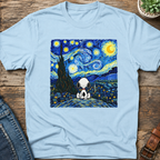 Snoopy Starry Night T-shirt