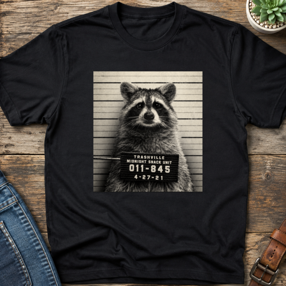Trashville Midnight Raccoon T-Shirt