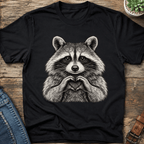 Raccoon Heart Hands T-Shirt