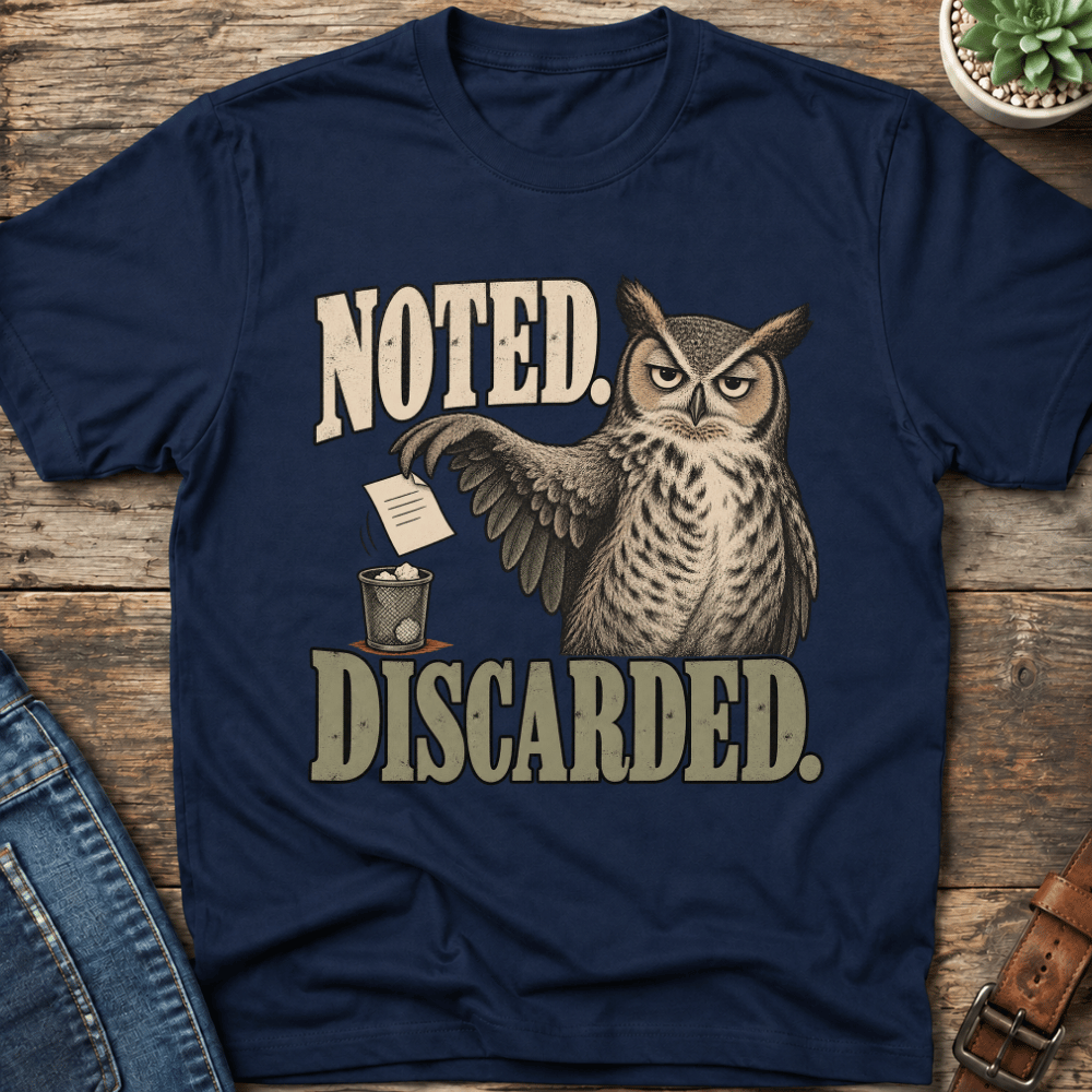 Noted Discarded Owl T-Shirt