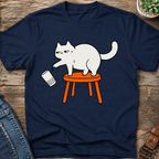 Cat Gravity Test T-Shirt