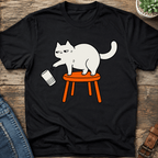Cat Gravity Test T-Shirt
