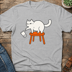 Cat Gravity Test T-Shirt