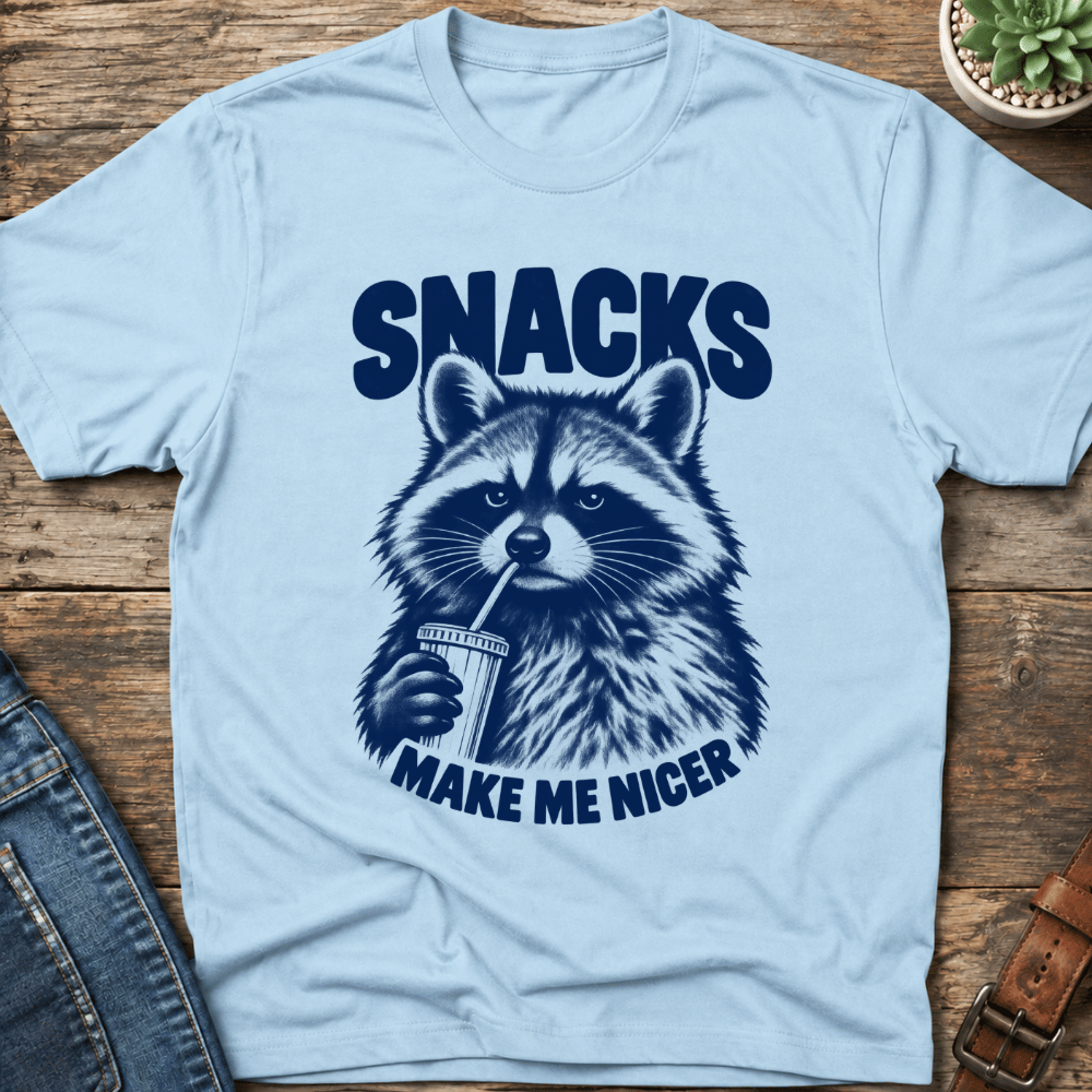 Snacks Make Me Nicer T-shirt