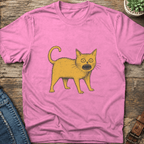 Scruffy Yellow Cat T-Shirt