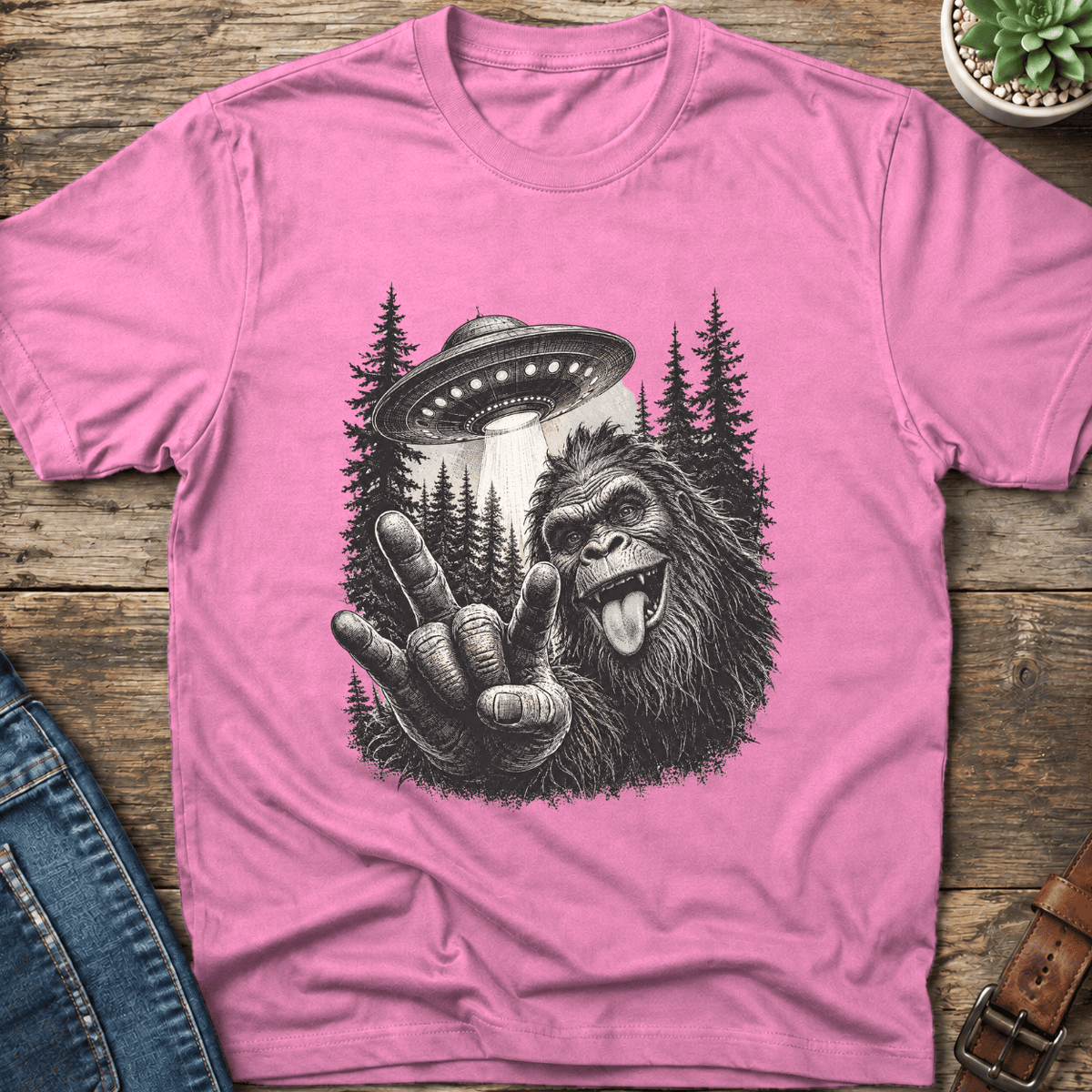 Bigfoot Alien T-Shirt