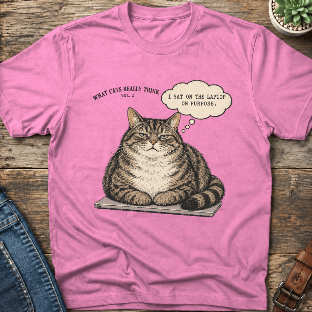 What Cats Really Think V2 T-Shirt