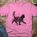 Scribble Cat T-Shirt
