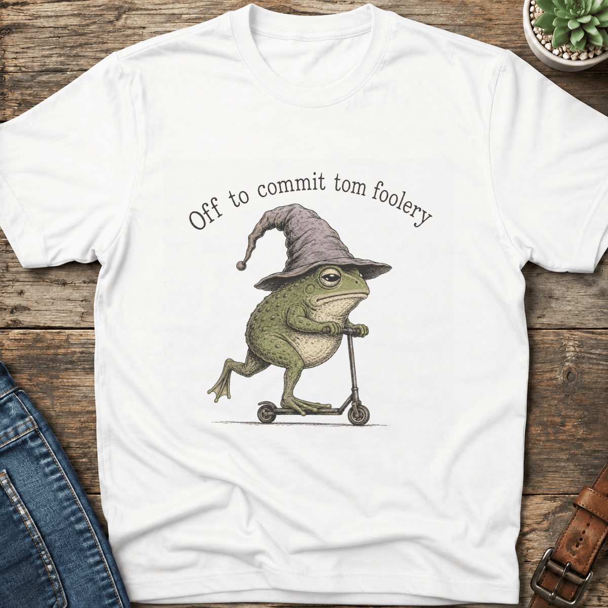 Off To Commit Tom Foolery T-Shirt