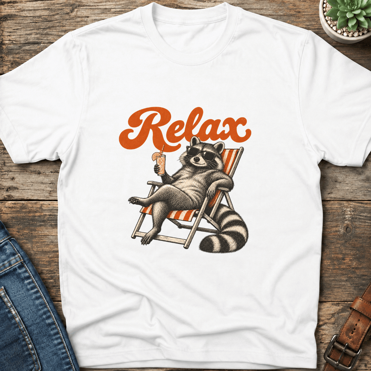 Relax Raccoon T-Shirt