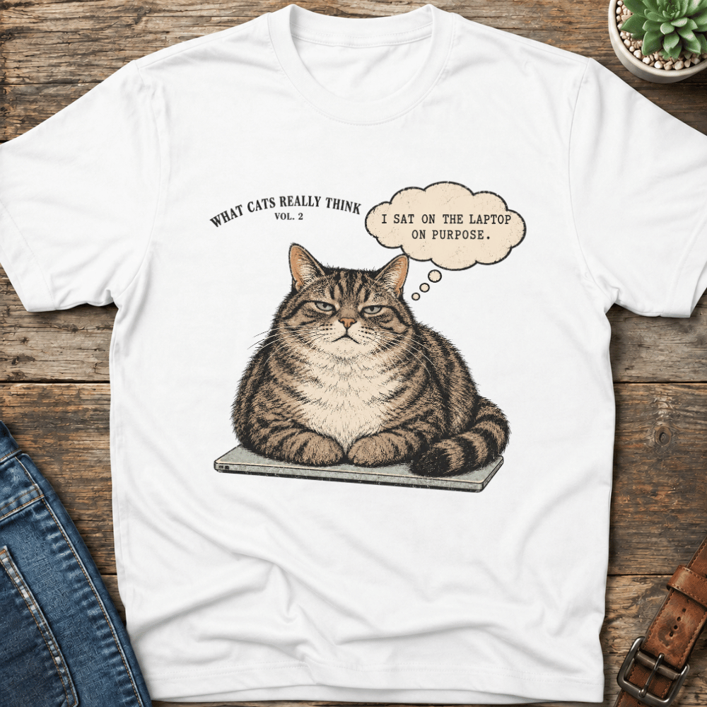 What Cats Really Think V2 T-Shirt