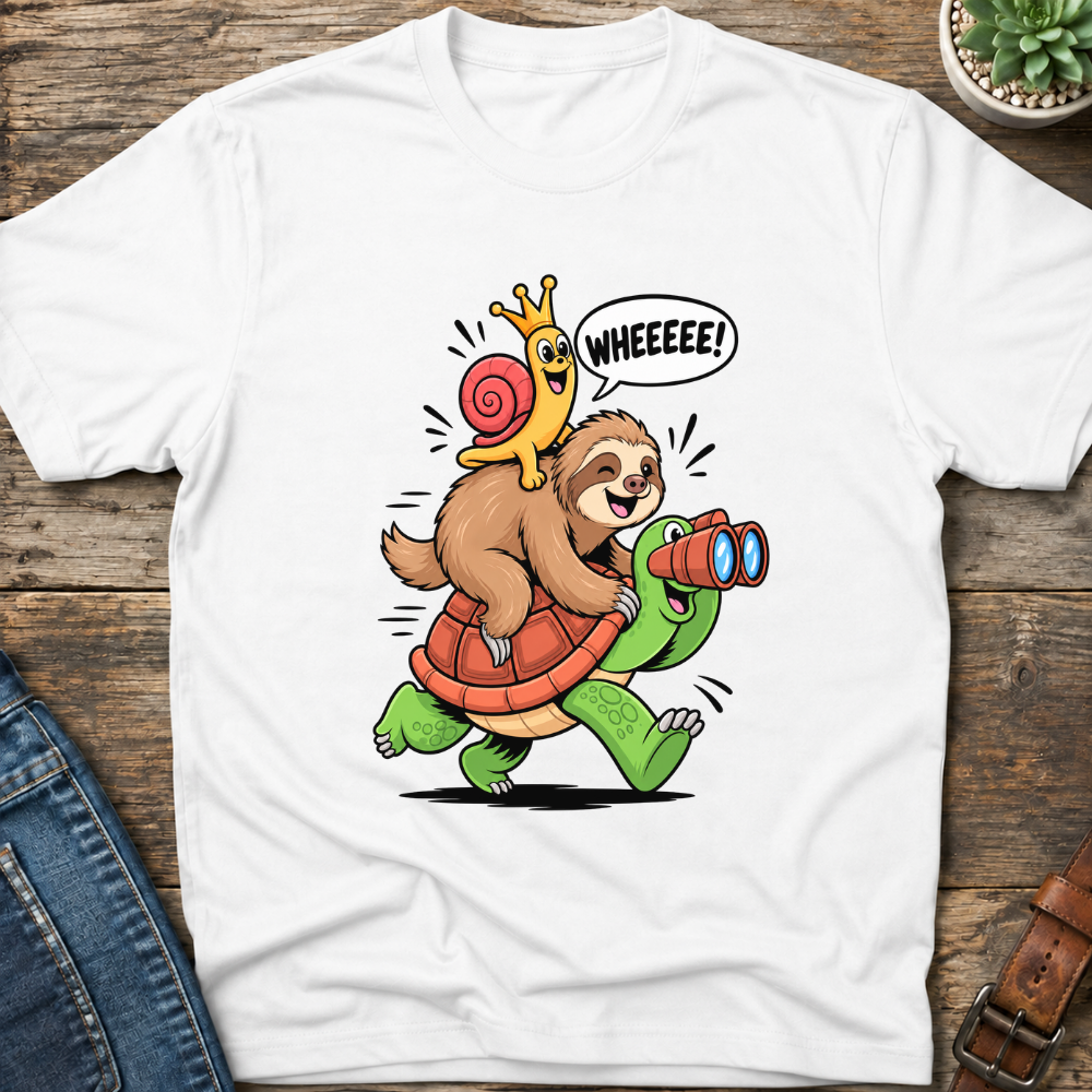 Three Friends Wheeee T-Shirt