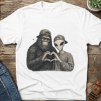 Bigfoot Alien Love T-Shirt