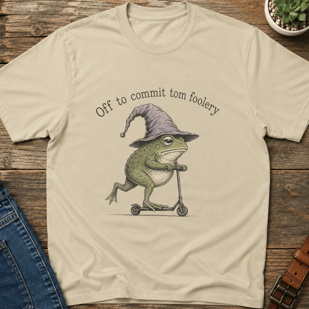Off To Commit Tom Foolery T-Shirt