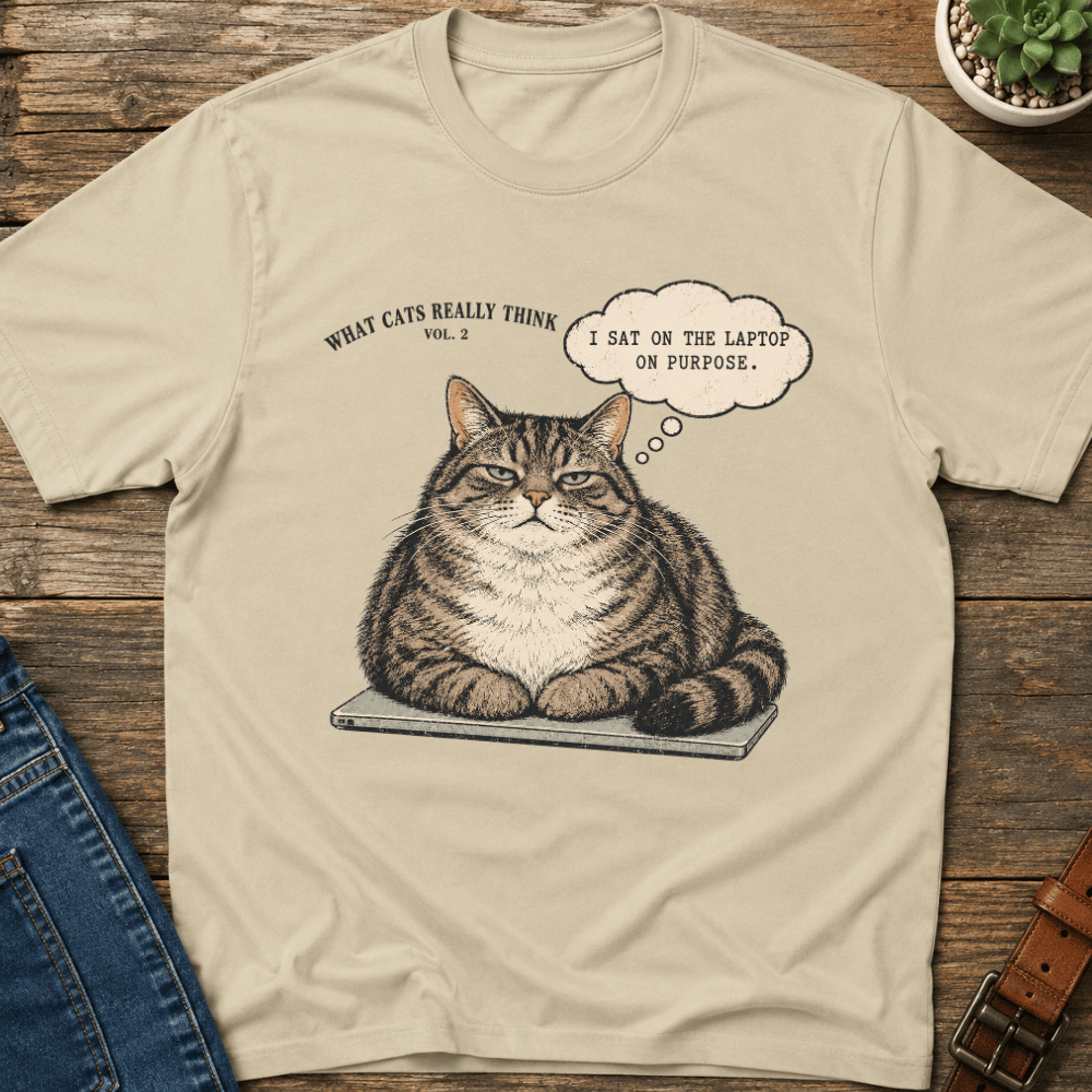 What Cats Really Think V2 T-Shirt