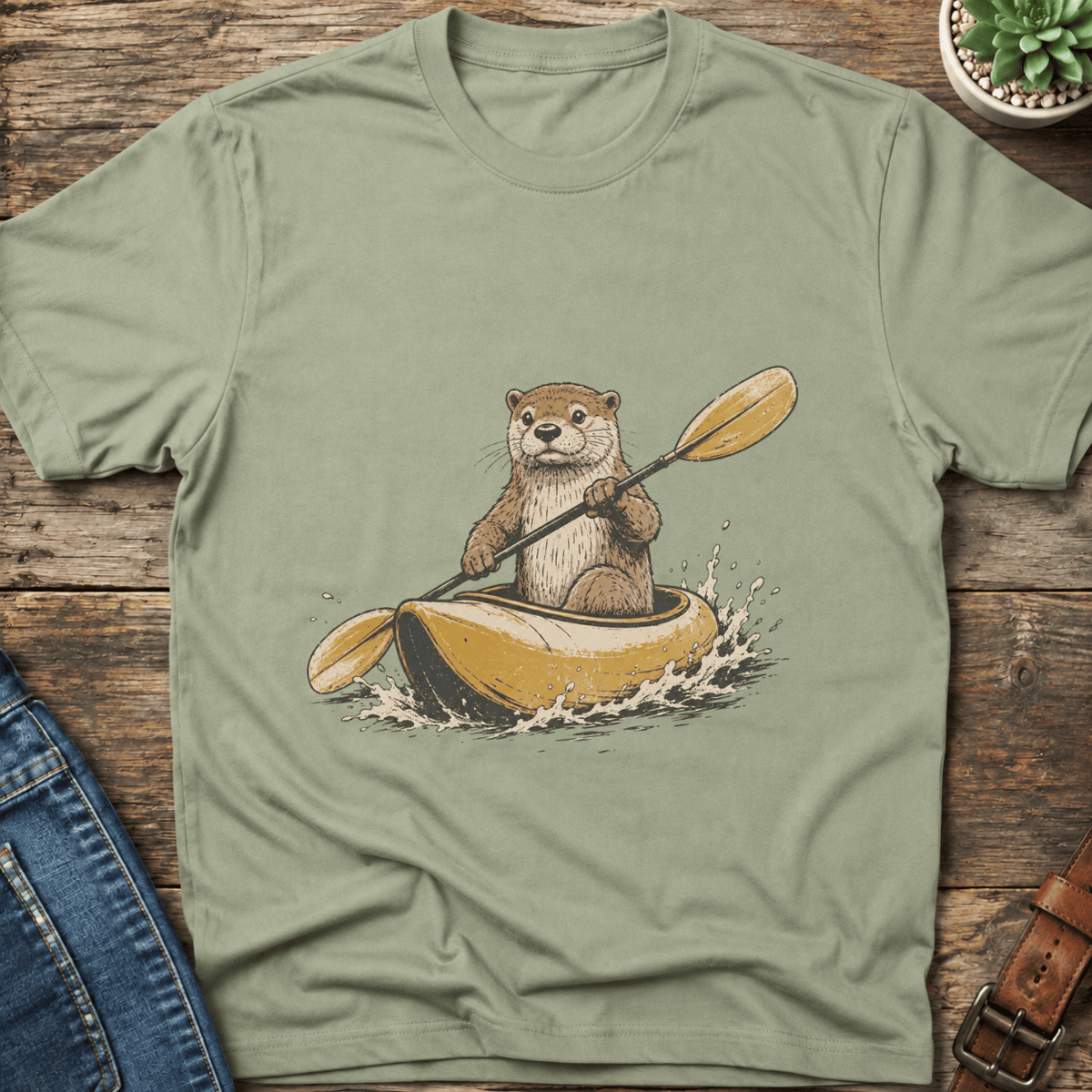 Kayaking Otter T-Shirt
