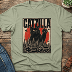 Catzilla Japanese T-Shirt