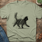 Scribble Cat T-Shirt