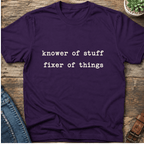 Knower Of Stuff T-Shirt