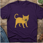 Scruffy Yellow Cat T-Shirt