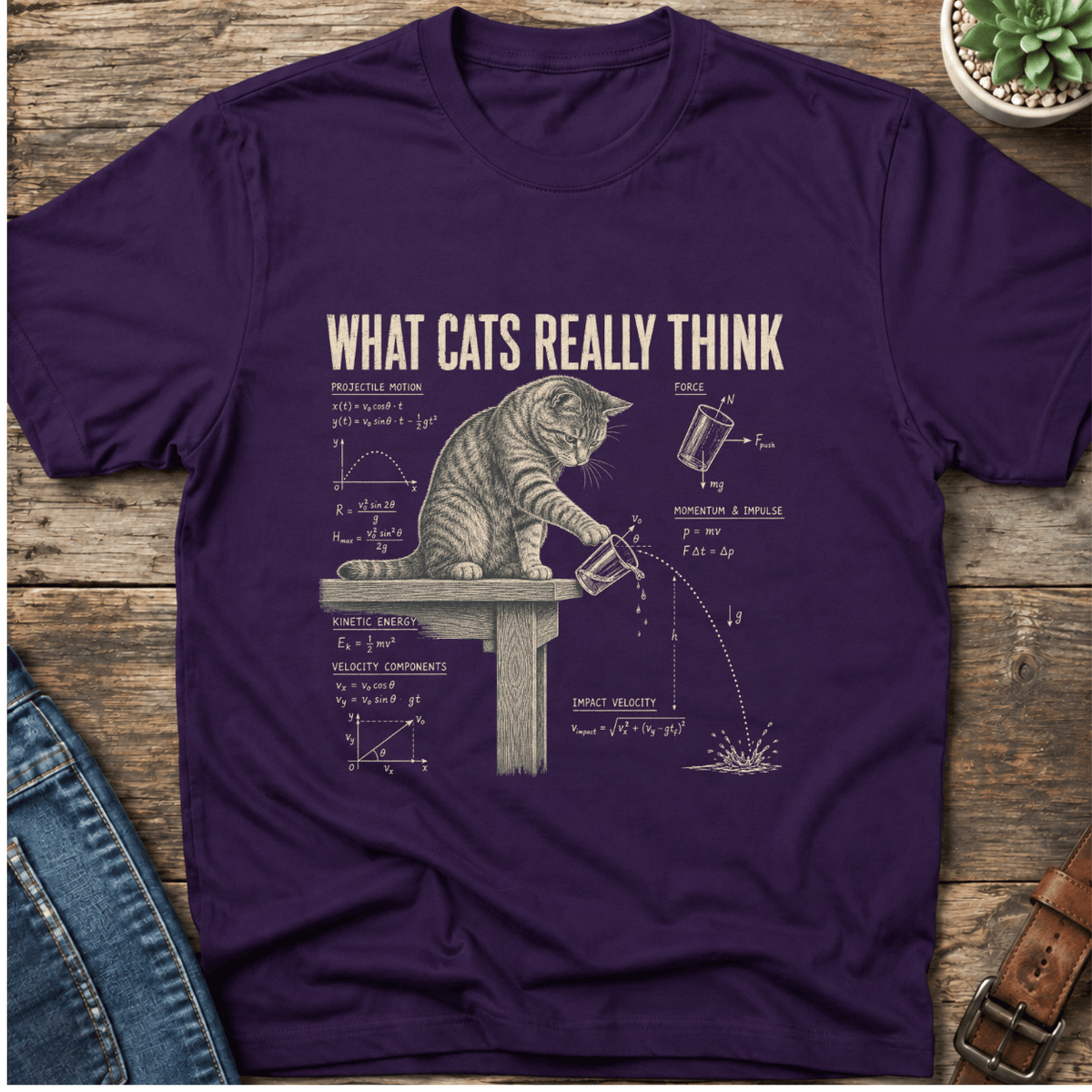What Cats Really Think T-Shirt
