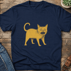 Scruffy Yellow Cat T-Shirt