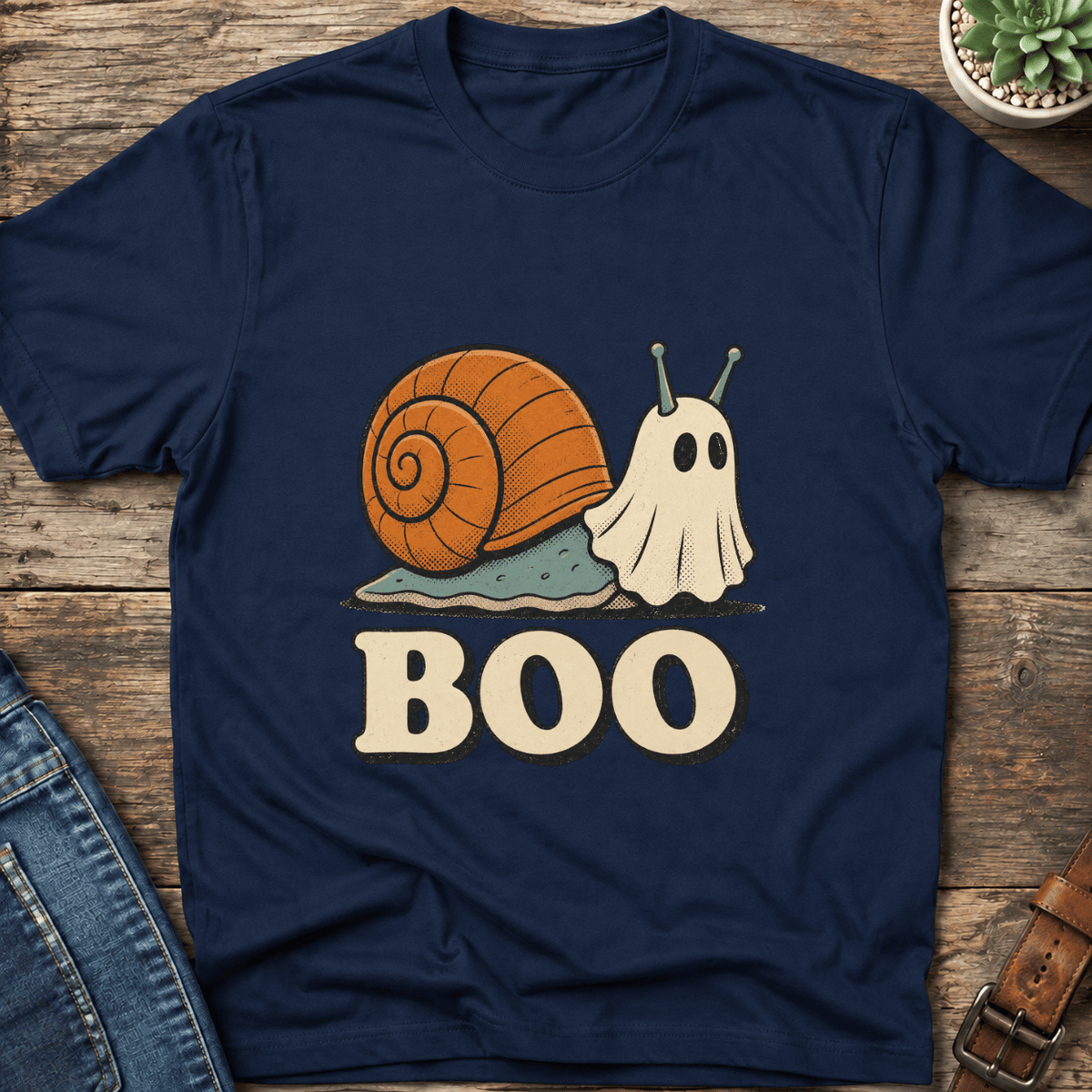 Ghost Snail Boo T-Shirt