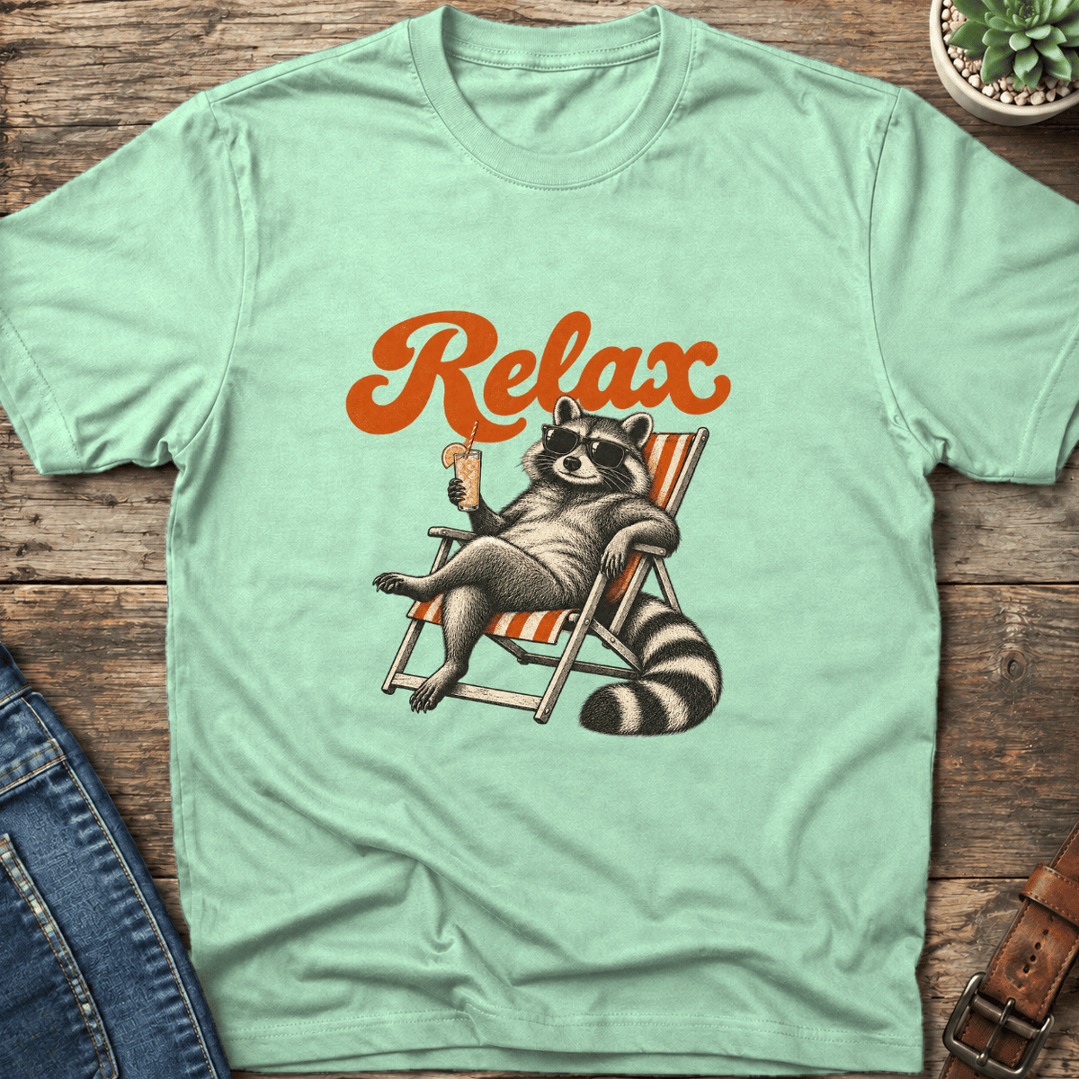 Relax Raccoon T-Shirt