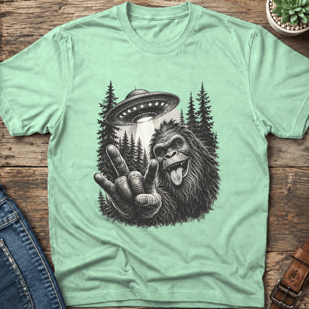 Bigfoot Alien T-Shirt